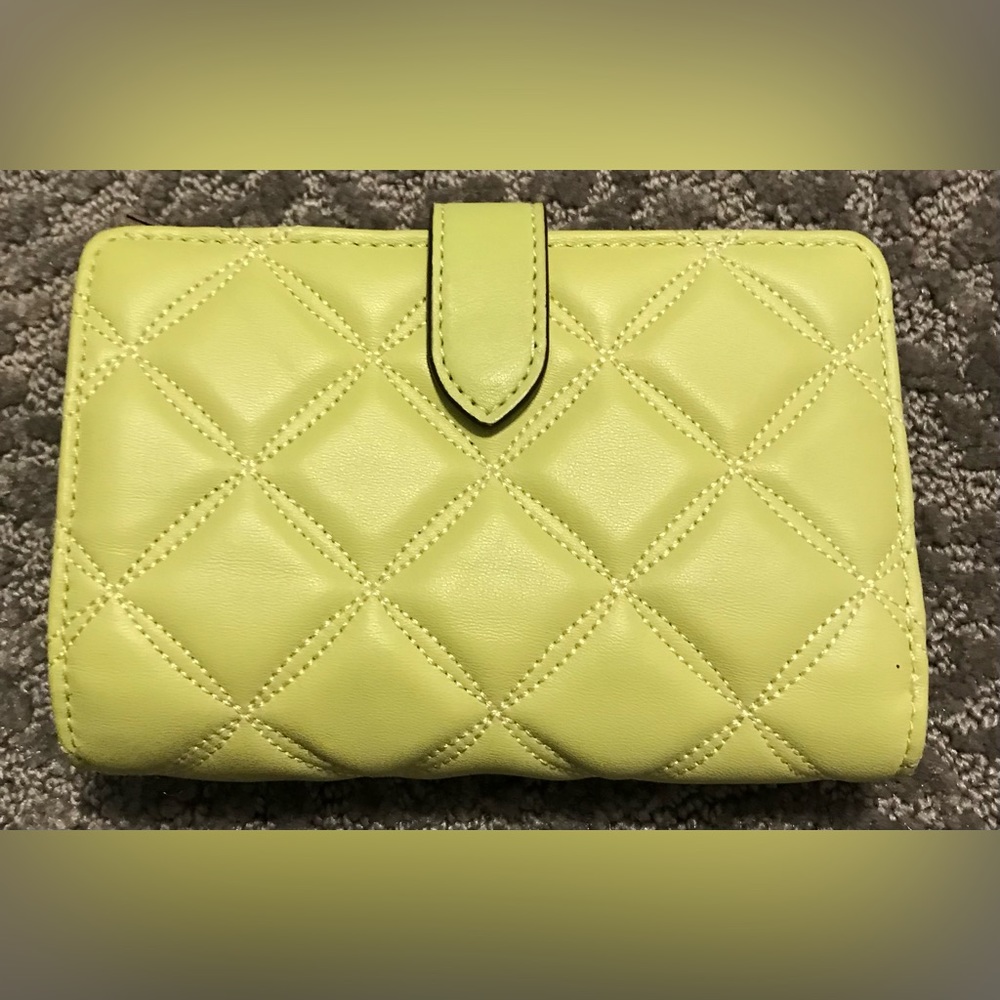 Kate Spade Lemon Quilted Wallet